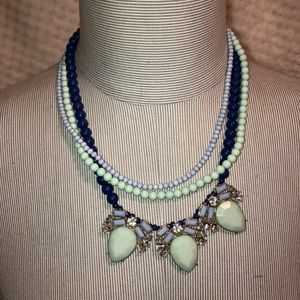 Multi strand, beaded  statement Necklace